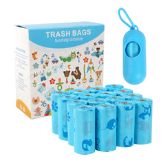 Sealing Cat Litter Poop Clump Pick-Up Bags with Handles Scoop Tie Bags Dog Waste Bag