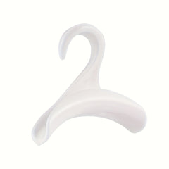 10 elegant plastic hooks, heavy-duty portable handbag hooks, suitable for organizing belts, scarves, hats, backpack racks in wardrobes