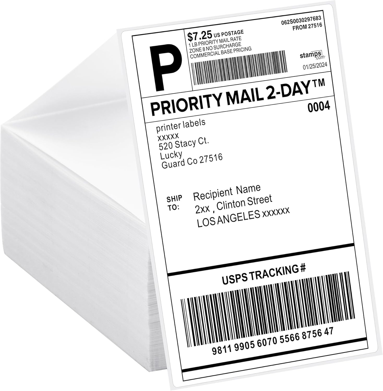 4x6 Thermal Labels 6000pcs