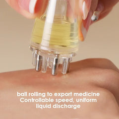 Mini Scalp Massage Comb – Medicine Applicator Roller Ball for Hair Growth