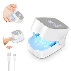 LED Display White Nail Lamp for Toe Nail Treatment