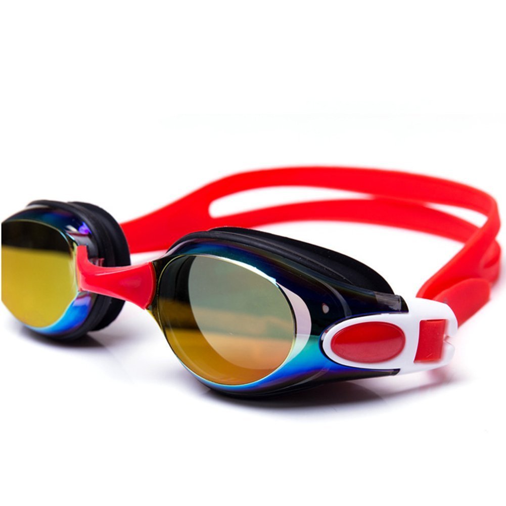 Ispeed Mirror Pro Swim Goggle Non-Fogging Anti UV Swimming Swim Goggle