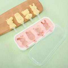 BPA Free Silicone Popsicle Mold DIY Homemade Ice Cream and Popsicle Machine