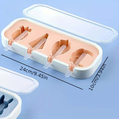 BPA Free Silicone Popsicle Mold DIY Homemade Ice Cream and Popsicle Machine