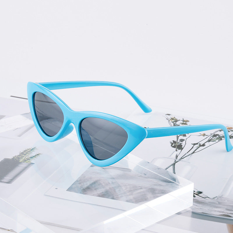 Fashion sunglasses for men and women, cat eye triangle sunglasses