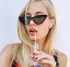Fashion sunglasses for men and women, cat eye triangle sunglasses